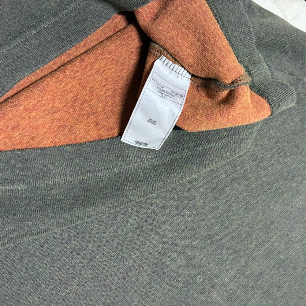 QuikSilver Waterman Collection Men's Crew Neck Sweatshirt Olive Green Size XXL - Picture 4 of 5
